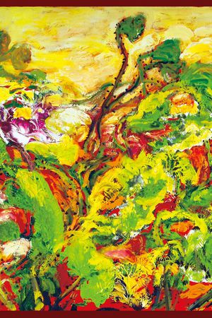 浓郁色彩印花华亿平台图片