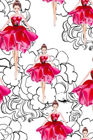 流行时尚印花华亿平台图片