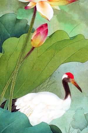 中国风印花华亿平台图片