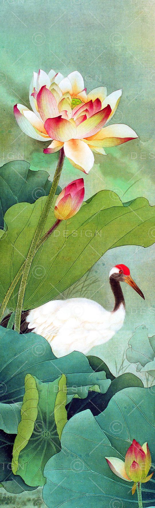 中国风印花华亿平台图片