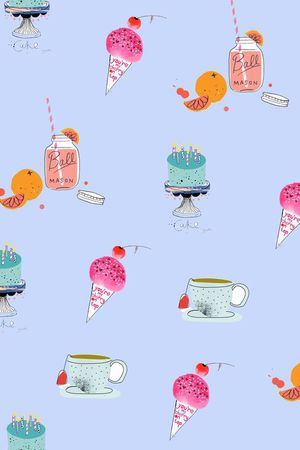 甜美印花华亿平台图片