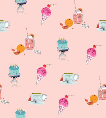 500413-冰淇淋蛋糕饮料水果花色