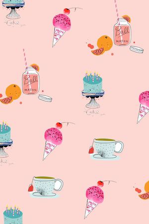 甜美印花华亿平台图片