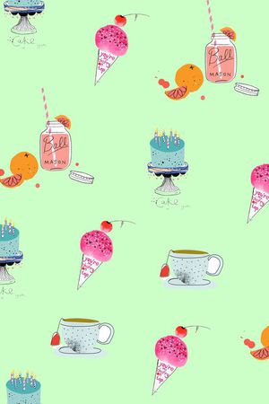 甜美印花华亿平台图片