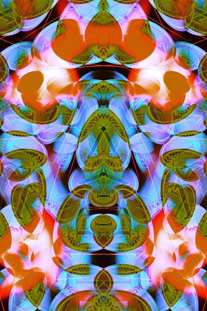 抽象画印花华亿平台图片