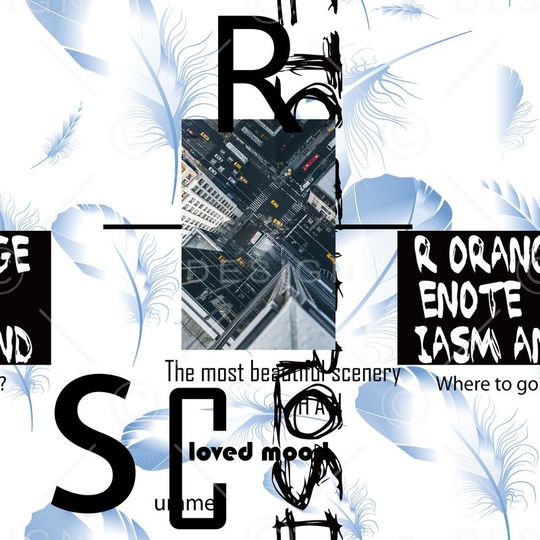 潮流时尚印花华亿平台图片