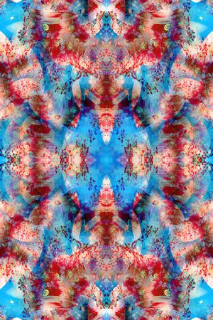 抽象百合混的建筑印花华亿平台图片