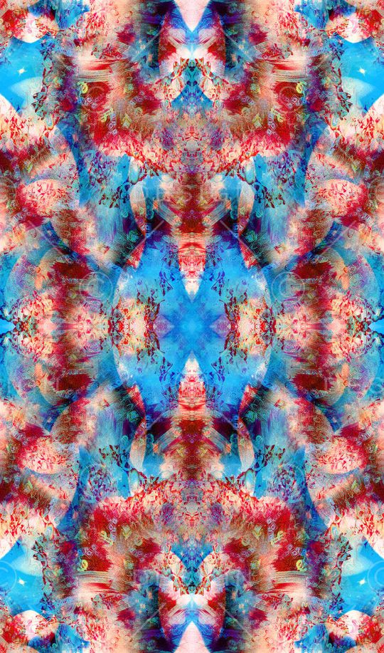 抽象百合混的建筑印花华亿平台图片