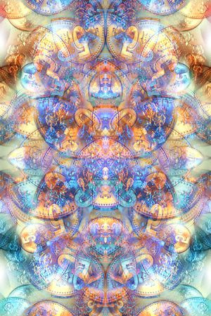 抽象画印花华亿平台图片