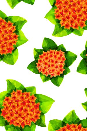 绿色印花华亿平台图片