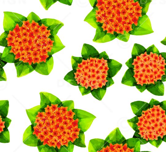 绿色印花华亿平台图片