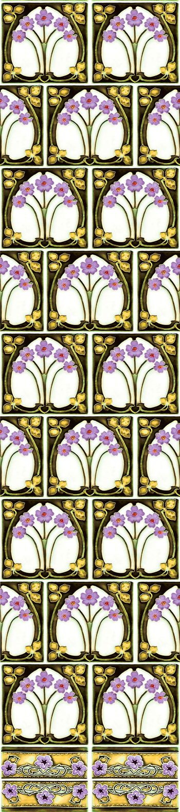 500595-原创大牌几何方格植物花卉