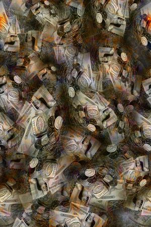 抽象画印花华亿平台图片