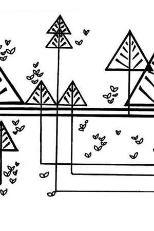 几何元素印花华亿平台图片