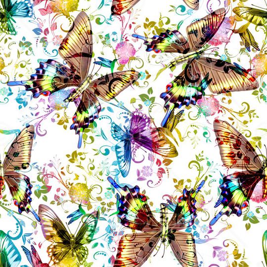 创意服装面料印花华亿平台图片