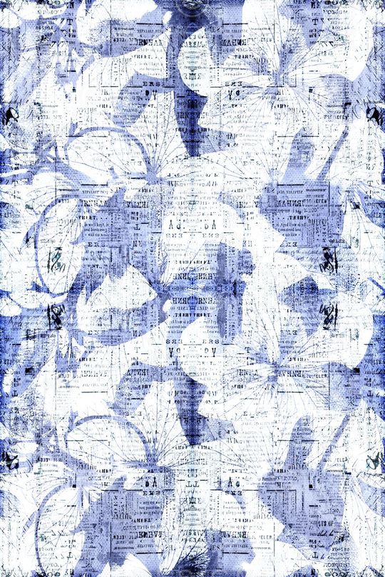 蝴蝶花印花华亿平台图片