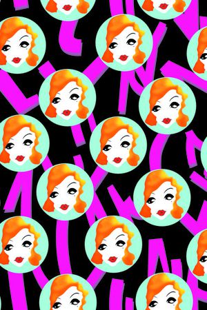 卡通印花华亿平台图片