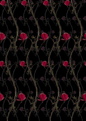 500930-复古玫瑰花枝时尚华亿平台