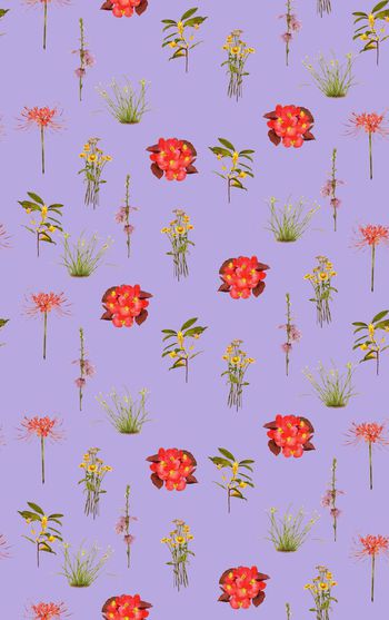 500963-时尚水彩花卉组合华亿平台