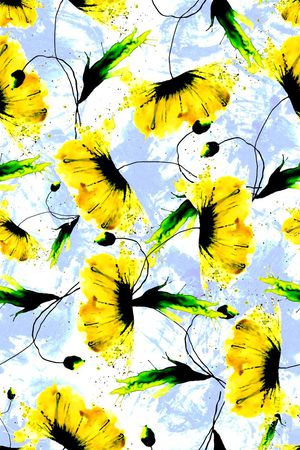 水彩印花华亿平台图片