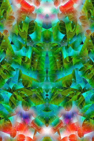 抽象色彩印花华亿平台图片