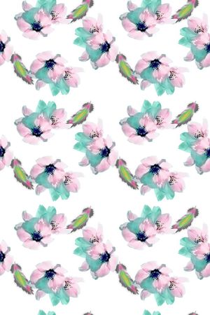 手绘印花华亿平台图片