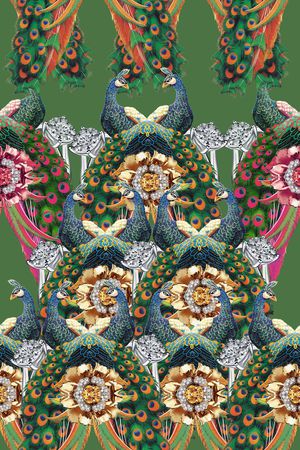 富贵印花华亿平台图片