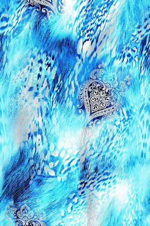 几何印花华亿平台图片