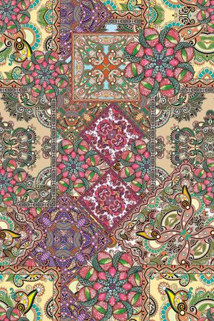 潮流时尚大牌印花华亿平台图片