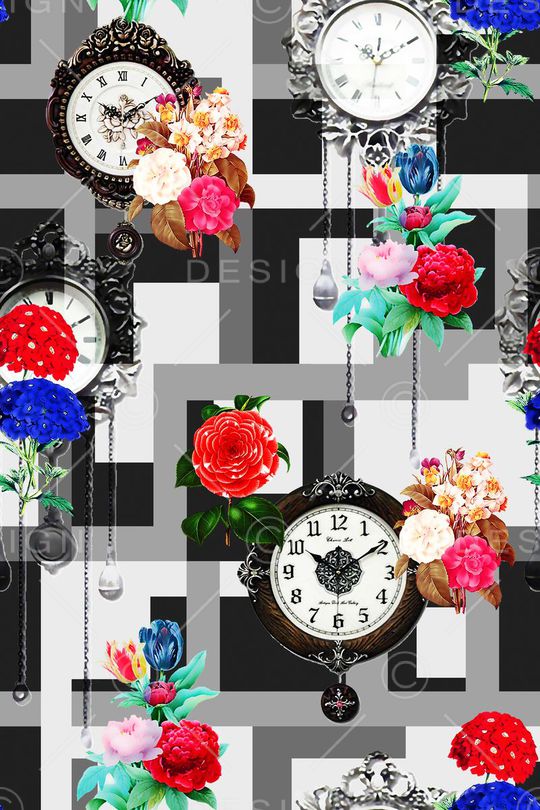 花朵印花华亿平台图片