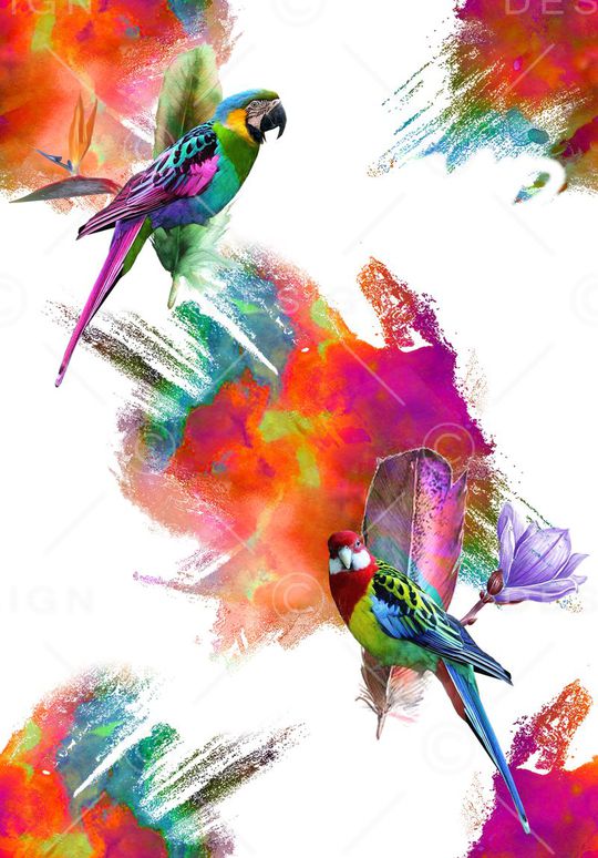 抽象印花华亿平台图片