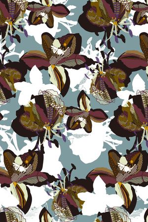 潮流时尚印花华亿平台图片