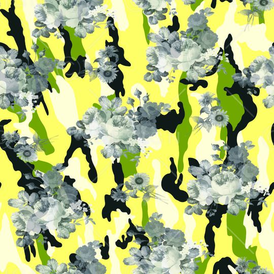 迷彩印花华亿平台图片