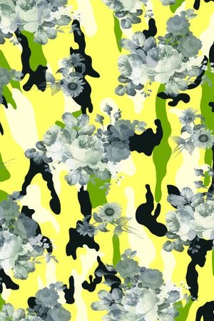 迷彩印花华亿平台图片