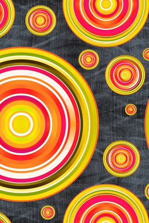 牛仔纹印花华亿平台图片