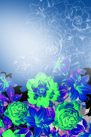 中国风印花华亿平台图片