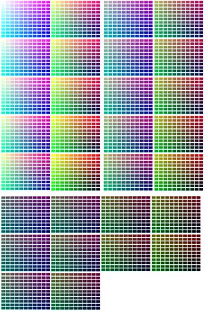 CMYK对色印花华亿平台图片