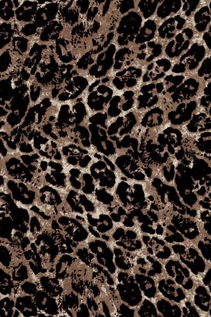 豹纹印花华亿平台图片