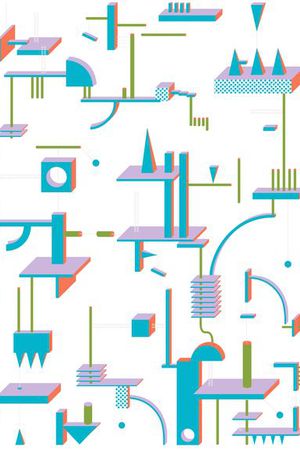 几何印花华亿平台图片