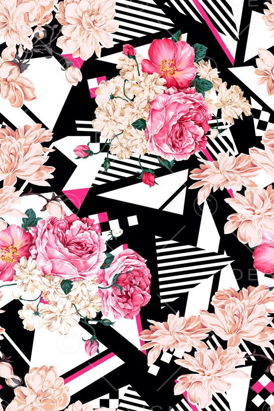 牡丹印花华亿平台图片