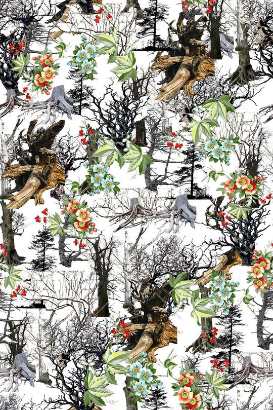 休闲风印花华亿平台图片