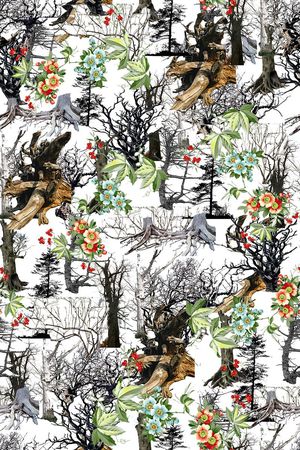 休闲风印花华亿平台图片