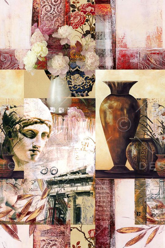 海报雕塑 油画印花华亿平台图片