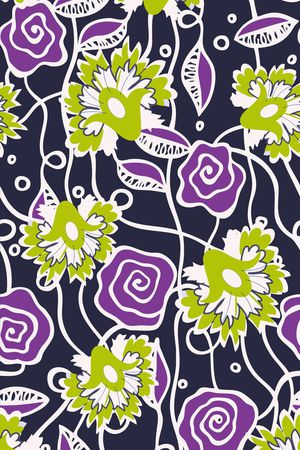 复古印花华亿平台图片