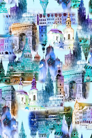 手绘 休闲风印花华亿平台图片