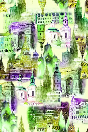 手绘 休闲风印花华亿平台图片