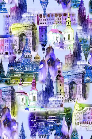 手绘 休闲风印花华亿平台图片