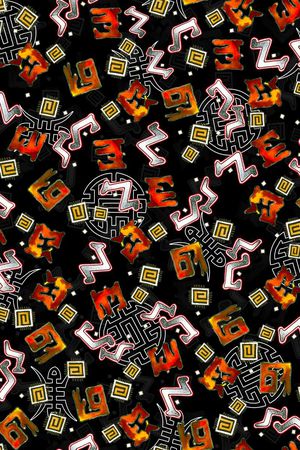 民族风印花华亿平台图片