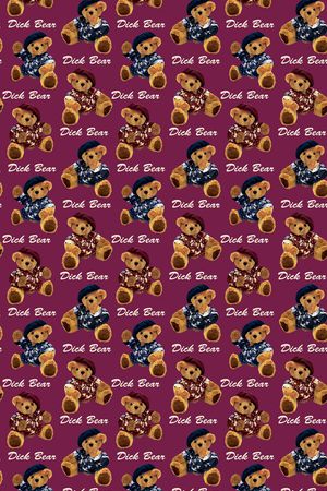 卡通系列印花华亿平台图片