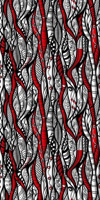 501922-休闲时尚 抽象 几何 复古 欧美条